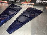 10-14 FORD MUSTANG GT AFTERMARKET EXTERIOR REAR WINDOW LOUVRE KONA BLUE 730