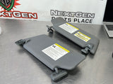 2012 FORD F150 STX SUN VISORS OEM #316