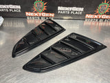 2015 FORD MUSTANG GT AFTERMARKET EXTERIOR REAR WINDOW LOUVRE BLACK #1528