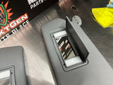 2011 FORD F350 SUN VISOR SET GREY OEM #711