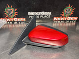 2013 FORD MUSTANG GT LH DRIVER SIDE VIEW MIRROR RUBY RED OEM #1410