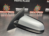 08-09 PONTIAC G8 LH DRIVER SIDE MIRROR SILVER OEM #825