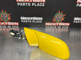 05 - 13 C6 CORVETTE DRIVER LH SIDE MIRROR VELOCITY YELLOW OEM #764
