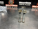 05-13 C6 CORVETTE REAR UPPER AND LOWER SHOCK BOLTS HARDWARE OEM #1538