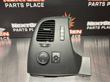 2009 CHEVY SILVERADO 2500HD DRIVER LEFT DASH VENT HEADLIGHT SWITCH HOUSING 718