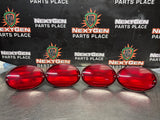 97 - 04 C5 CORVETTE REAR TAIL LIGHTS SET OF 4 OEM #1425