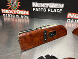 07-13 CHEVY SILVERADO CREW CAB WOOD LH RH RR LR POWER WINDOW SWITCHES OEM #732