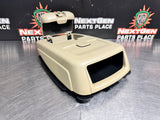 2008 FORD F250 ROOF OVERHEAD STORAGE CONSOLE TAN 1164017 OEM #1033