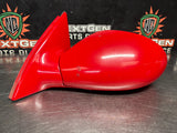 2004 PONTIAC GTO LH DRIVER SIDE MIRROR TORRID RED OEM #1306