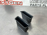 2011 FORD MUSTANG GT 5.0 LH RH DOOR SIDE STORAGE POCKETS OEM #449