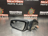 2012 FORD MUSTANG GT LH DRIVER SIDE VIEW MIRROR SILVER OEM #763