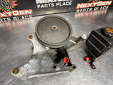 97-04 C5 CORVETTE POWER STEERING PUMP RESERVOIR/ BRACKET OEM #1433