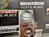 2012 FORD F250 RADIO BEZEL WOOD GRAIN BC34-2504302-C OEM #799