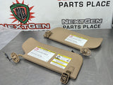 2016 FORD F250 SUN VISOR SET OEM #323