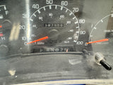 1999 FORD F250 7.3 DIESEL INSTRUMENT SPEEDOMETER CLUSTER OEM #W457