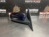 10-14 FORD MUSTANG GT RH PASSENGER SIDE VIEW MIRROR KONA BLUE OEM #1581