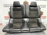 2013 FORD MUSTANG GT CALIFORNIA SPECIAL REAR LEATHER SEATS WITH SUEDE OEM #330