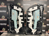 2016 FORD MUSTANG GT BLK CLOTH INTERIOR DOOR PANELS OEM #1388
