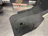 97-04 C5 CORVETTE RH PASSENGER REAR CARPET TRIM LINER BLACK OEM 10435612 #1433