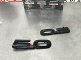 2016 FORD MUSTANG GT 5.0 EMBLEMS BLACK OEM #363