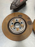 2013 FORD MUSTANG GT FRONT BREMBO CALIPERS LH AND RH WITH ROTORS OEM #442