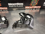 2007 C6 CORVETTE FRONT SEAT BELTS DRIVER / PASSENGER BLK OEM #1520