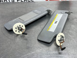 2016 CAMARO SS SUN VISORS LIGHT GREY OEM #257