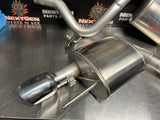 15-17 MUSTANG GT CORSA SPORT TOURING 3.0” AXLE BACK 4.5” POLISHED SINGLE TIPS #841