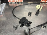 2012 CADILLAC CTS V COUPE TRUNK RELEASE LATCH WITH CABLES/ KEY OEM 13501988 1592