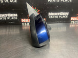 10-14 FORD MUSTANG GT LH DRIVER SIDE VIEW MIRROR KONA BLUE OEM #1581