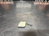 2011 CADILLAC CTS-V COUPE FRONT BUMPER TOW HOOK COVER WHITE DIAMOND OEM 25863014 #1305