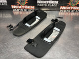 2015 FORD MUSTANG GT SUN VISORS OEM #1528