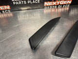 05-13 C6 CORVETTE GRAND SPORT/Z06 DOOR PANEL ARMRESTS LEATHER OEM #1409