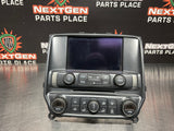 2015 CHEVY SILVERADO RADIO NAVIGATION SCREEN CLIMATE CONTROL 23176312 OEM #837