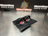 2005 PONTIAC GTO JHP DUAL POD GAUGES VOLTS/ OIL PRESSURE #762