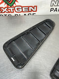 10-14 FORD MUSTANG GT EXTERIOR AIR VENTS BLACK OEM #450