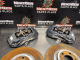 2024 MUSTANG GT RIGHT &  LEFT FRONT BREMBO CALIPERS W/ ROTORS 6 PISTON OEM #1392