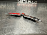 2011 C6 CORVETTE BOWTIE EMBLEM CROSSED FLAGS #741