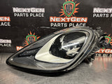2019-2022 PORSHE CAYENNE LH DRIVER SIDE LED HEADLIGHT 9Y0.941.033.AA OEM #4136