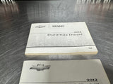 2012 SILVERADO LTZ 2500HD 6.6 OWNERS MANUAL OEM #774