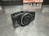 2019 MUSTANG GT HEADLIGHT CONTROL SWITCH DG9T-13D061-BEW OEM #787