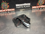 2004 PONTIAC GTO 6 SPEED MANUAL SHIFTER KNOB W BOOT & TRIM RED STITCH OEM #1438