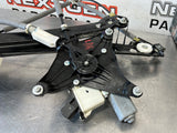 2015 FORD MUSTANG GT LH DRIVER WINDOW MOTOR REGULATOR OEM FR3B-6323201-AT #401