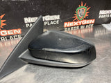 2014 FORD MUSTANG GT LH DRIVER SIDE VIEW MIRROR BLCK OEM #1542