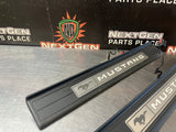 2024 FORD MUSTANG GT LH AND RH ILLUMINATED DOOR SILL TRIM SET OEM #1226