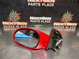 2004 PONTIAC GTO LH DRIVER SIDE MIRROR TORRID RED OEM #1438