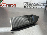 10-14 FORD MUSTANG LH DRIVER SIDE WINDOW SWITCH WITH FAKE CARBON STICKER #387
