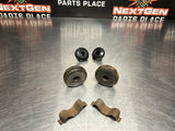 04-06 PONTIAC GTO RADIATOR RUBBER HOLD DOWN DONUTS WITH BRACKETS OEM #784