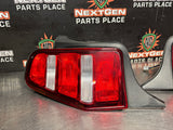 2011 FORD MUSTANG GT REAR TAIL LIGHTS LEFT AND RIGHT SIDE SET OF 2 OEM #1231