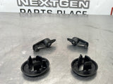 97-04 C5 CORVETTE SUN VISOR BEZEL TRIM MOUNT AND CLIP SET #VV824